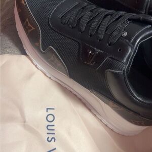 Louis Vuitton Black and Brown Sneakers
